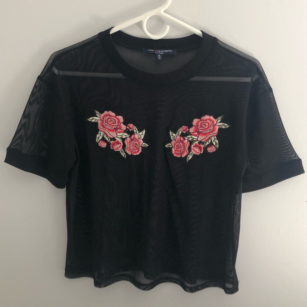 One Clothing Los Angeles Sheer Top